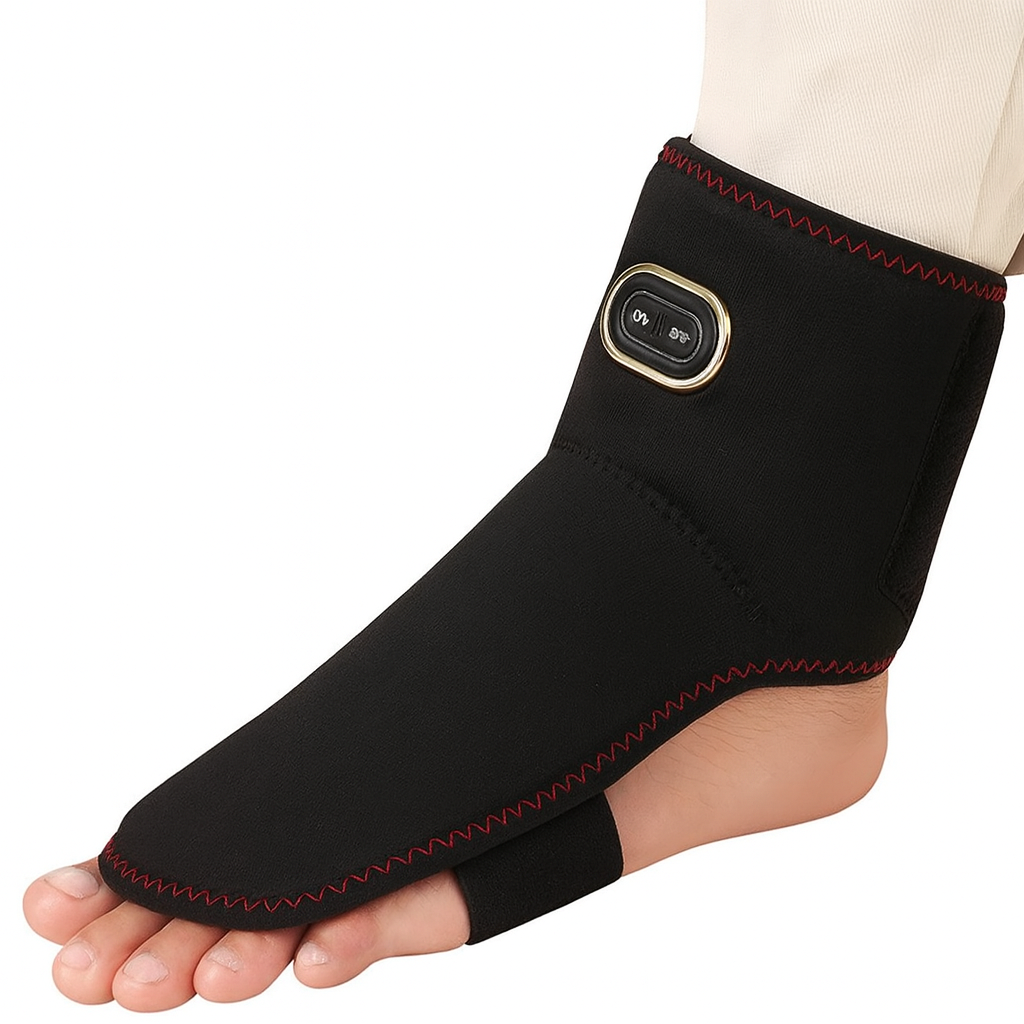 ZenStep Portable Electric Heating & Massage Ankle Support